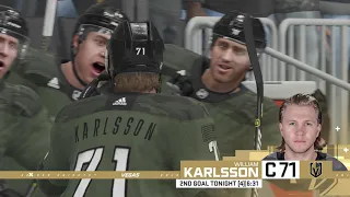 NHL 20 Season mode - Montreal Canadiens vs Vegas Golden Knights - (Xbox One HD) [1080p60FPS]