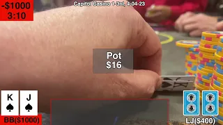 The Opposite of Run Good.     poker vlog 154