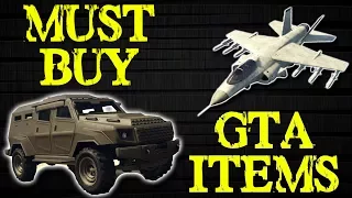 5 GTA ONLINE MUST BUY ITEMS ! UPDATED VIDEO