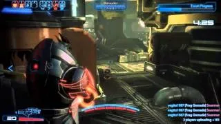 Mass Effect 3 Multiplayer Gameplay: Gold Reapers on Firebase Reactor