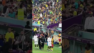 Neymar reaction after Cameroon goal