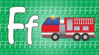 Letter F Song for Kids - Words that Start with F - Animals that Start with F