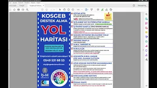 Kosgeb Girişimcilik Desteği 2023 Nasıl Alınır? Yol haritası Detaylı anlatım