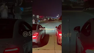 AMG C63 vs AMG C43 DRAG RACE 🔥💨 #dragrace