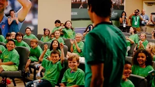 BNP Paribas Open 2017: Kid Reporters Quiz Roger Federer