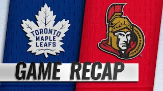 Senators spoil Leafs' chance to clinch with 4-2 win