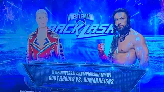 Roman Reigns Vs Cody Rhodes The unfinished story! wwe 2k23