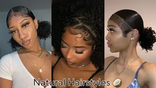 Natural Hairstyles Compilation For Baddies🥥| Styles By Baddies