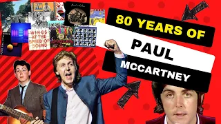 Looking Back on 80 Years of Paul McCartney’s Life, Legacy and Record-Breaking Hit Songs in 2 Minutes