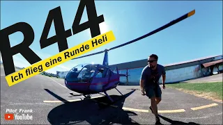 Ich fliege Hubschrauber zum Bodensee