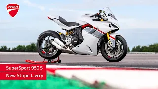 Presenting the new Ducati SuperSport 950 S in Stripe Livery