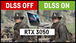 RTX 3050 Laptop - DLSS off vs. on in 6 games