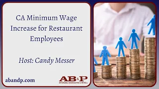 CA Minimum Wage Increase for Restaurant Employees