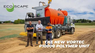 Introducing Our Cutting-Edge Polymer Spray Truck - Ecoscape Solutions