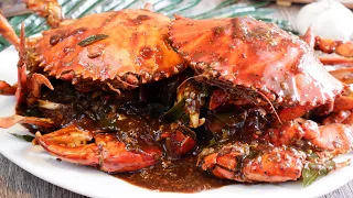 How to cook Authentic Singapore Black Pepper Crab 新加坡黑胡椒螃蟹