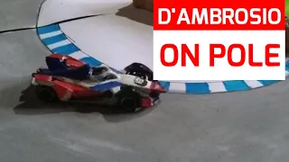 Jerome D'Ambrosio Full Pole Position Lap | RIVNE EPRIX (stop motion)