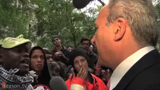 Peter Schiff at OWS: "Walmart Doesn't Hold a Gun to Your Head!"