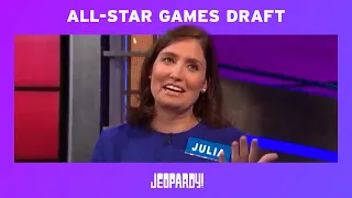 All-Star Games: Live Draft Recap | JEOPARDY!
