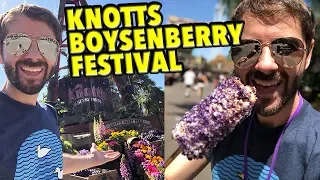 Knotts Berry Farm Boysenberry Festival! How Much Can I Eat?!