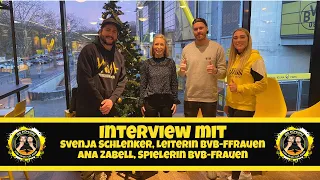 "Wir wollen Meister werden!" | Svenja und Ana von den BVB-Frauen im Fan-Interview 💛🖤