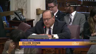 Councilman Domb on his DROP Reform Legislation 9-20-2018