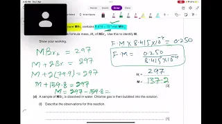 May/june 2021 (9701/02) paper 2 detailed discussion