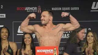 Justin Gaethje vs Michael Chandler UFC 268 Ceremonial Weigh-In