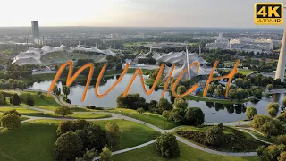 Munich, Germany from above | 4K | Summer Travel Video