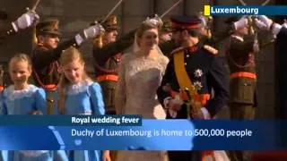 Luxembourg royal wedding Notre Dame