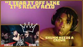 140 BPM CUP: GOKILLA X ШУММ (Полуфинал) | RUSSIAN DISSTRACK (REACTION!!!)