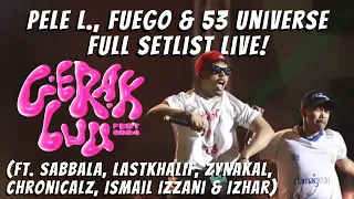 53 Universe (Gard O Gard, Ocean Tears, X Stay, Two Turnt, 21 Million) Live @ Gerak Luu Fest 2024