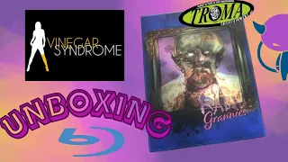 Rabid Grannies Blu ray Unboxing Vinegar Syndrome