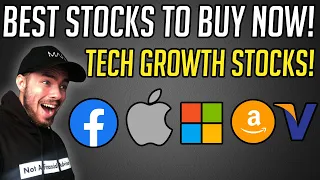 Best Stocks To Buy Now! - 5 Stocks I Bought This Week! - Tech Stocks!