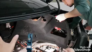 BMW F06 Auto Tailgate Install (soft open and close) From south Korea.