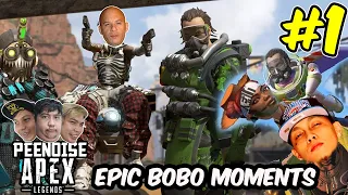 PEENOISE PLAY APEX LEGENDS #1 - EPIC BOBO MOMENTS