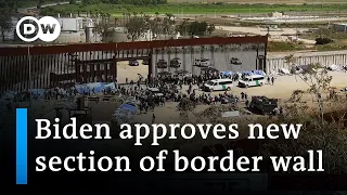 Latest migrant surge strains US border states | DW News