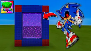 How to Make a PORTAL to SONIC.EXE in Lokicraft