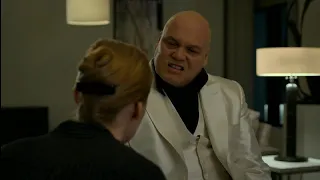 Karen Paige Confronts Wilson Fisk (Kingpin) Daredevil S3 Ep8:Upstairs/Downstairs