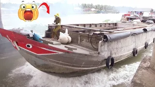 [732] So attractive, the gate opened and many boats quickly entered through the dam's gate