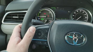 Adjusting HUD system on the 2018 2019 2020 2021 2022 2023 Toyota