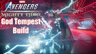 God Tempest Mighty Thor Build | Marvel's Avengers