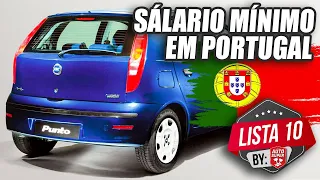 10 CARROS PARA COMPRAR COM SALÁRIO MÍNIMO EM PORTUGAL