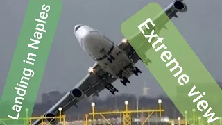 Extreme landing in Naples airport