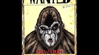 Wanted Bigfoot Bounty   A Dredfunn Original Time Lapse Art