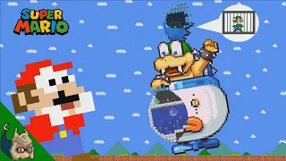 Mario vs the GIANT Larry MAZE Koopalings (Mario Cartoon Animation)