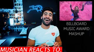 Musician Reacts To Kelly Clarkson | Billboard Music Awards Medley