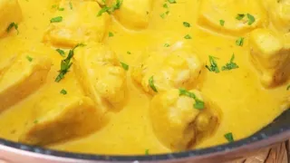 Creamy and easy recipe, Chicken Curry with Rice