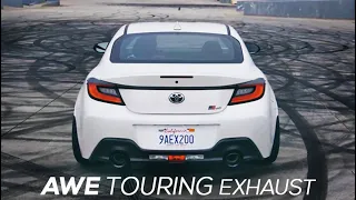 Awe Touring exhaust on a Toyota GR86