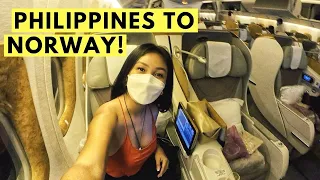 TRAVELING ALONE to NORWAY! 🇳🇴 | my journey from Manila to Oslo