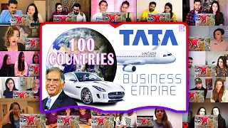 Tata's Business Empire (100 Countries) | Ratan Tata | How big is Tata? | Mix Mashup Reaction